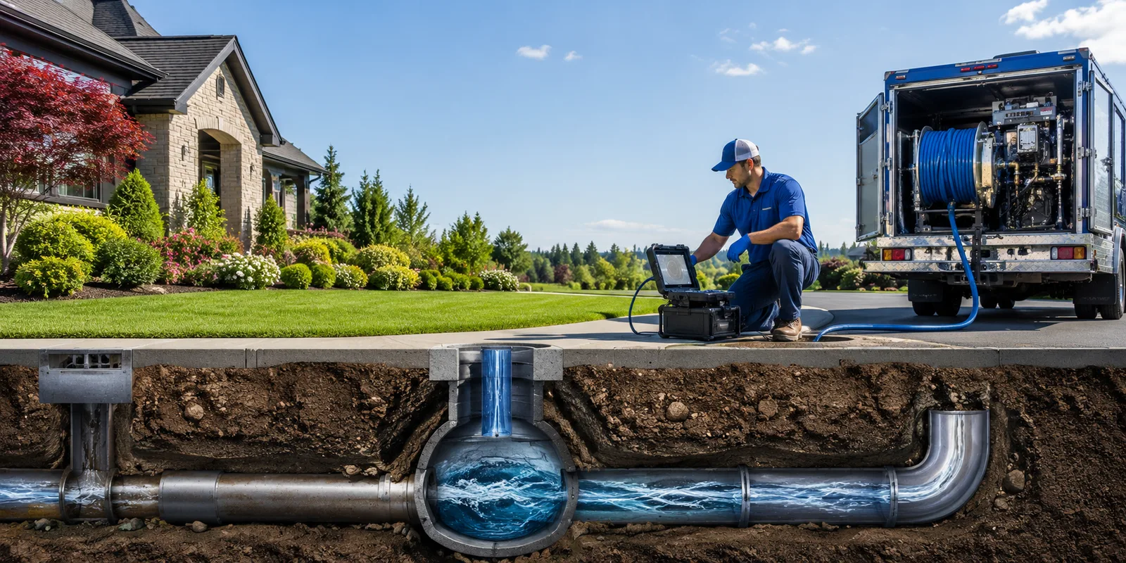 Drainage restoration information for Kensington, KS